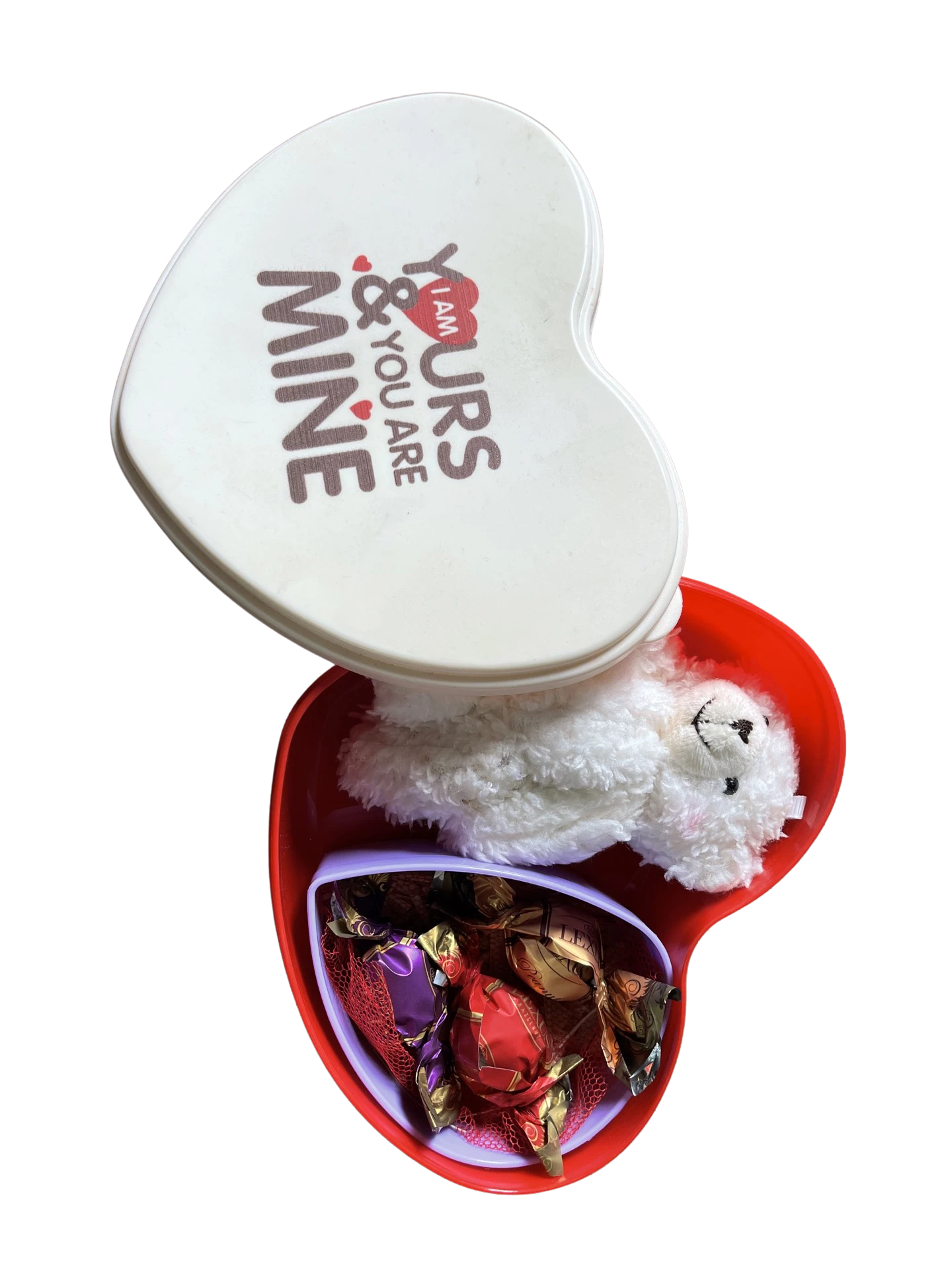 Coffret de chocolat et mini peluche